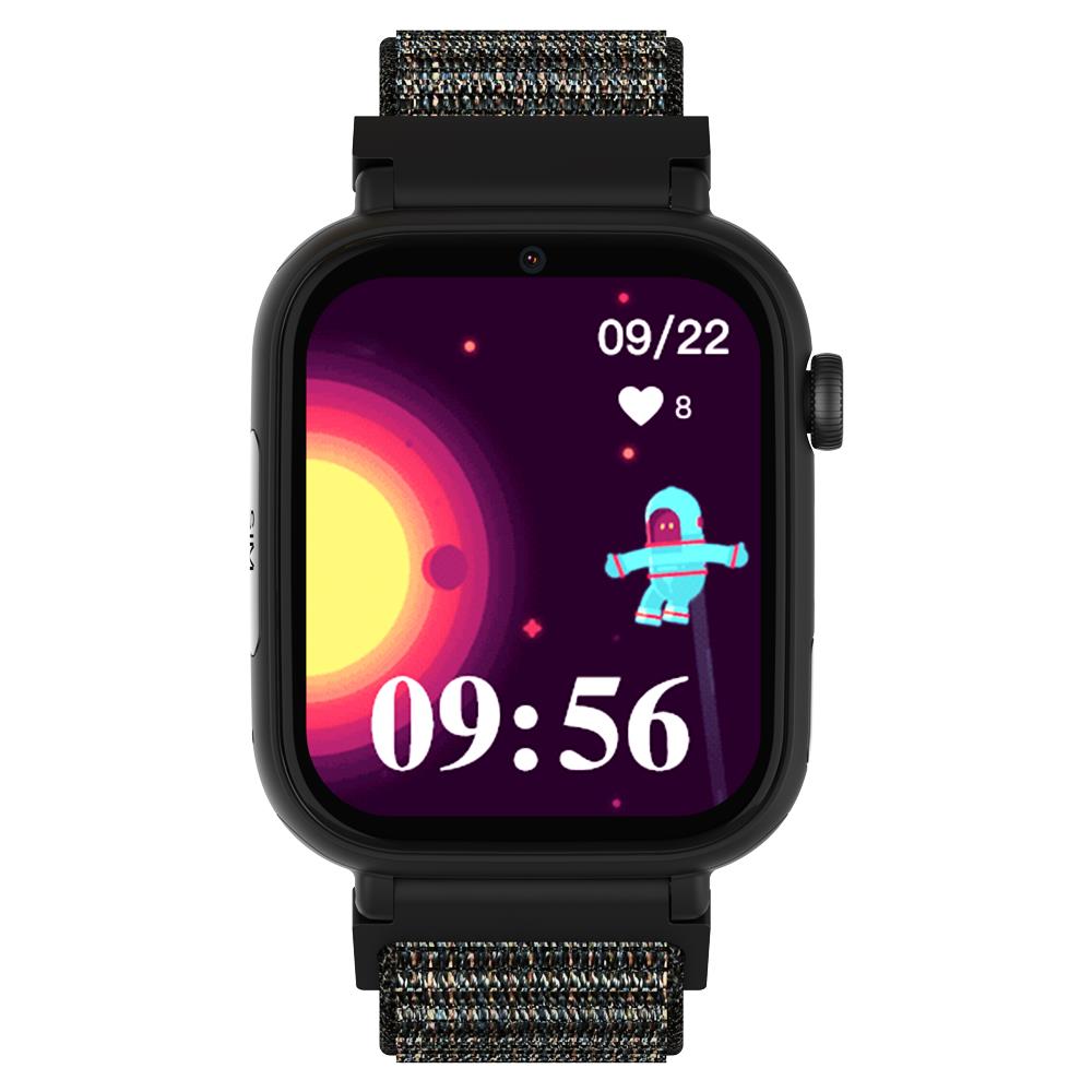 Smartwatch DCU KIDS PRO, negro + tela negra